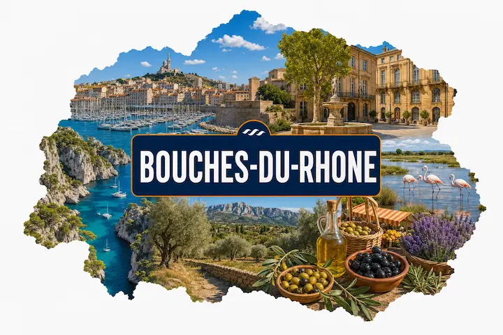 Illustration du département Bouches-du-Rhône