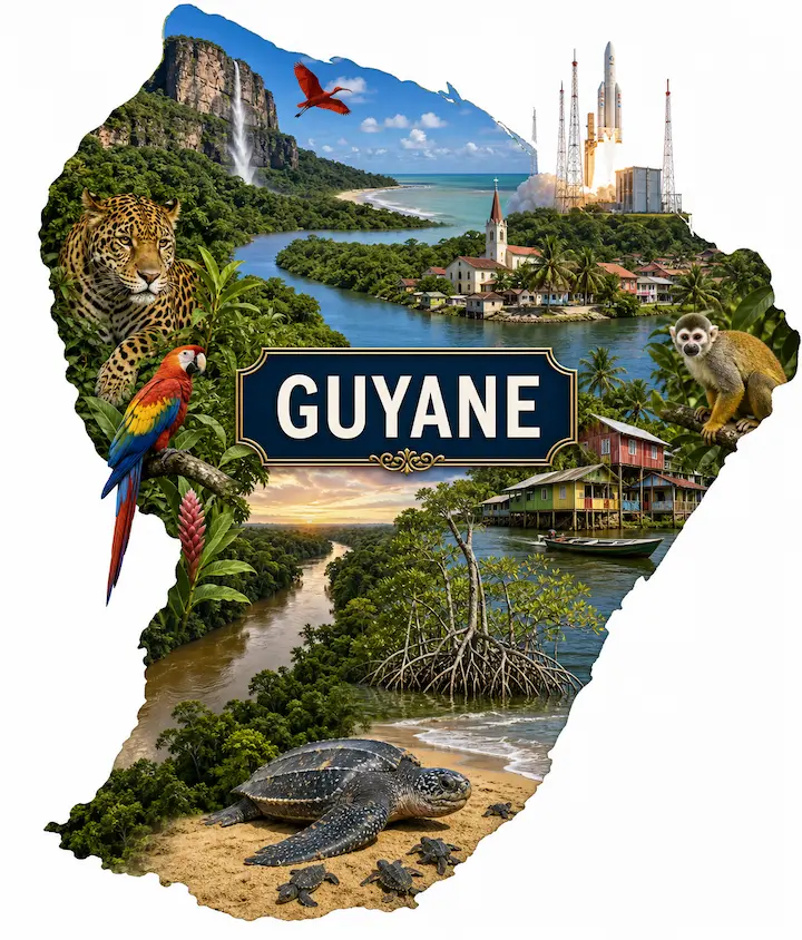 Illustration du département Guyane