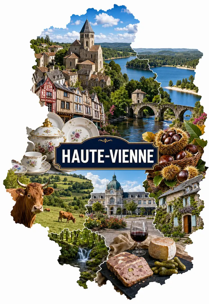 Illustration du département Haute-Vienne