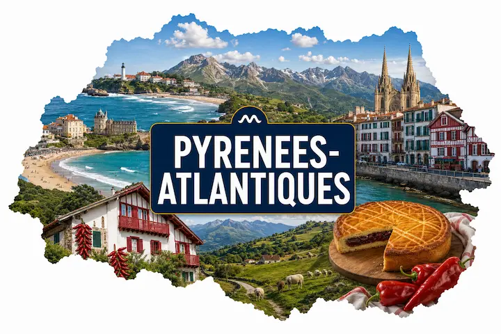 Illustration du département Pyrénées-Atlantiques