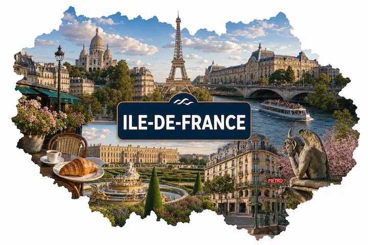 Illustration de la région Île-de-France