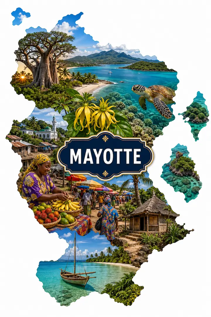Illustration de la région Mayotte