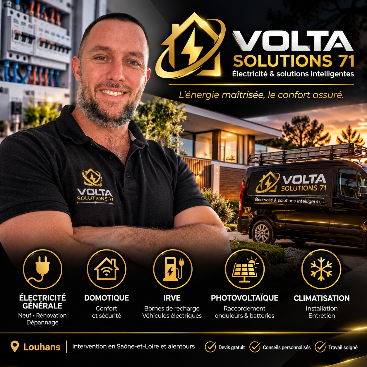 Présentation de VOLTA SOLUTIONS 71